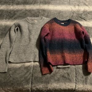 Girls SO Sweaters size 8